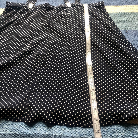 F21 | Polka Dot Suspender Skirt | 29 - Picture 3 of 7